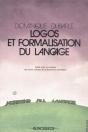 Logos Et Formalisation Du Langage - Preview
