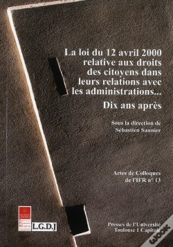 Capa do artigo Loi Du 12 Avril 2000  Relative Aux Droits Des Citoyens Dans Leurs Relations Avec Les Administrations