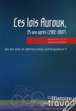 Capa do artigo Lois Auroux 25 Ans Après (1982-2007)