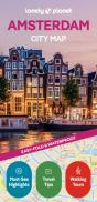 Lonely Planet Amsterdam City Map - Preview