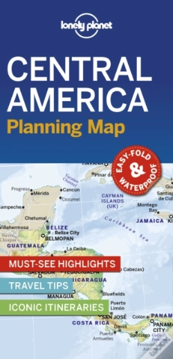 Capa do artigo Lonely Planet Central America Planning Map