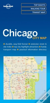 Lonely Planet Chicago City Map