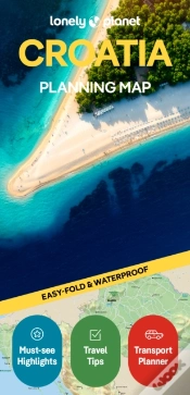 Capa do artigo Lonely Planet Croatia Planning Map