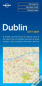 Lonely Planet Dublin City Map