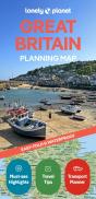 Lonely Planet Great Britain Planning Map - Preview