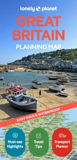 Capa do artigo Lonely Planet Great Britain Planning Map