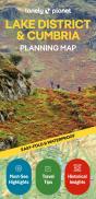 Lonely Planet Lake District & Cumbria Planning Map - Preview