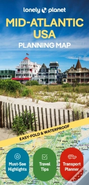 Capa do artigo Lonely Planet Mid-Atlantic Usa Planning Map