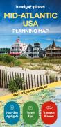 Lonely Planet Mid-Atlantic Usa Planning Map - Preview