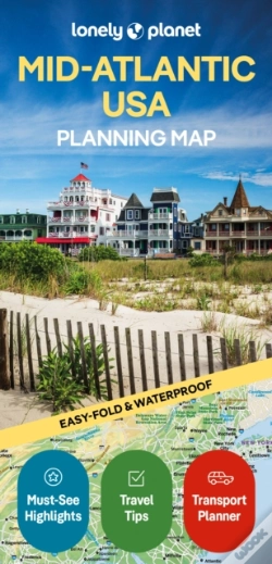Capa do artigo Lonely Planet Mid-Atlantic Usa Planning Map