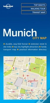 Lonely Planet Munich City Map
