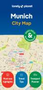 Lonely Planet Munich City Map - Preview