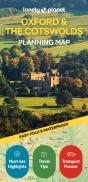 Lonely Planet Oxford & The Cotswolds Planning Map - Preview