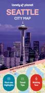 Lonely Planet Seattle City Map - Preview