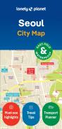 Lonely Planet Seoul City Map - Preview