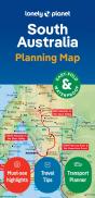 Lonely Planet South Australia Planning Map - Preview