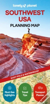 Capa do artigo Lonely Planet Southwest Usa Planning Map