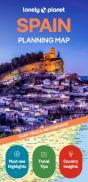 Lonely Planet Spain Planning Map - Preview