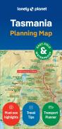 Lonely Planet Tasmania Planning Map - Preview