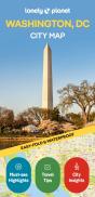 Lonely Planet Washington Dc City Map - Preview