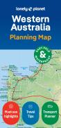 Lonely Planet Western Australia Planning Map - Preview
