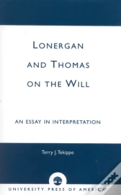 Capa do artigo Lonergan And Thomas On The Will