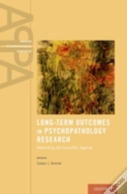 Capa do artigo Long-Term Outcomes In Psychopathology Research