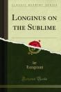 Longinus On The Sublime - Preview