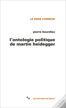 Capa do artigo L'Ontologie Politique De Heidegger