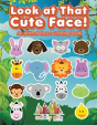 Look At That Cute Face! An Animal Faces Coloring Book - Preview
