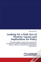 Looking For A Path Out Of Poverty