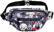 Capa do artigo Looney Tunes Folks Pochete Glaze, Cinza