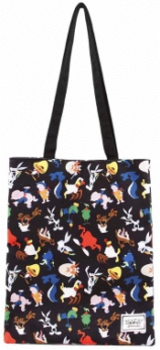 Capa do artigo Looney Tunes Gang Saco de Pano Shopping Bag, Multicolorido