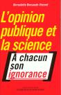 L'Opinion Publique Et La Science ; A Chacun Son Ignorance - Preview