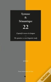 L'Optatif À Travers Les Langues : The Optative ; A Cross-Linguist Study