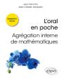 L'Oral En Poche : Agrégation Interne De Mathématiques - Preview