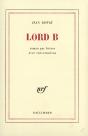 Lord B Roman Par Lettres, Avec Conversations - Preview