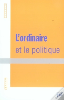 Capa do artigo L'Ordinaire Et Le Politique