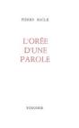 L'Oree D Une Parole - Preview