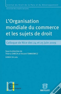 Capa do artigo L'Organisation Mondiale Du Commerce Et Les Sujets De Droit