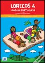 Capa do artigo Loricos 4 - Língua Portuguesa - Caderno de Exercícios