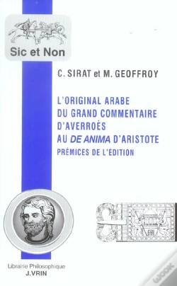Capa do artigo L'Original Arabe Du Grand Commentaire D'Averroès Au De Anima D'Aristote : Prémices De L'Édition