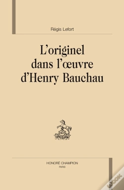 Capa do artigo L'Originel Dans L'Oeuvre D'Henry Bauchau