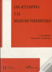 Capa do artigo Los Acta Divrna Y El Registro Periodistico