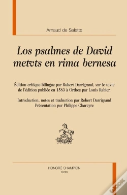 Capa do artigo Los Psalmes De David Metvts En Rima Bernesa