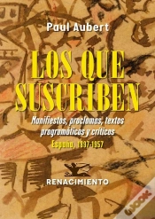 Capa do artigo Los Que Suscriben