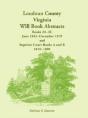 Loudoun County, Virginia Will Book Abstr - Preview