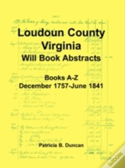 Capa do artigo Loudoun County, Virginia Will Book Abstr