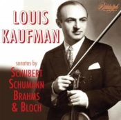 Capa do artigo Louis Kaufman: Sonatas By Schubert/Schumann/Brahms & Bloch - CD