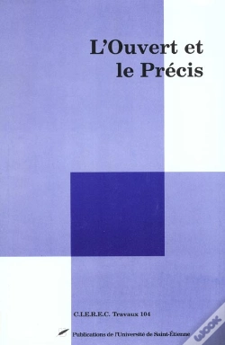 Capa do artigo L'Ouvert Et Le Precis ; Douze Etudes De Grammaire Et Linguistique Anglaises